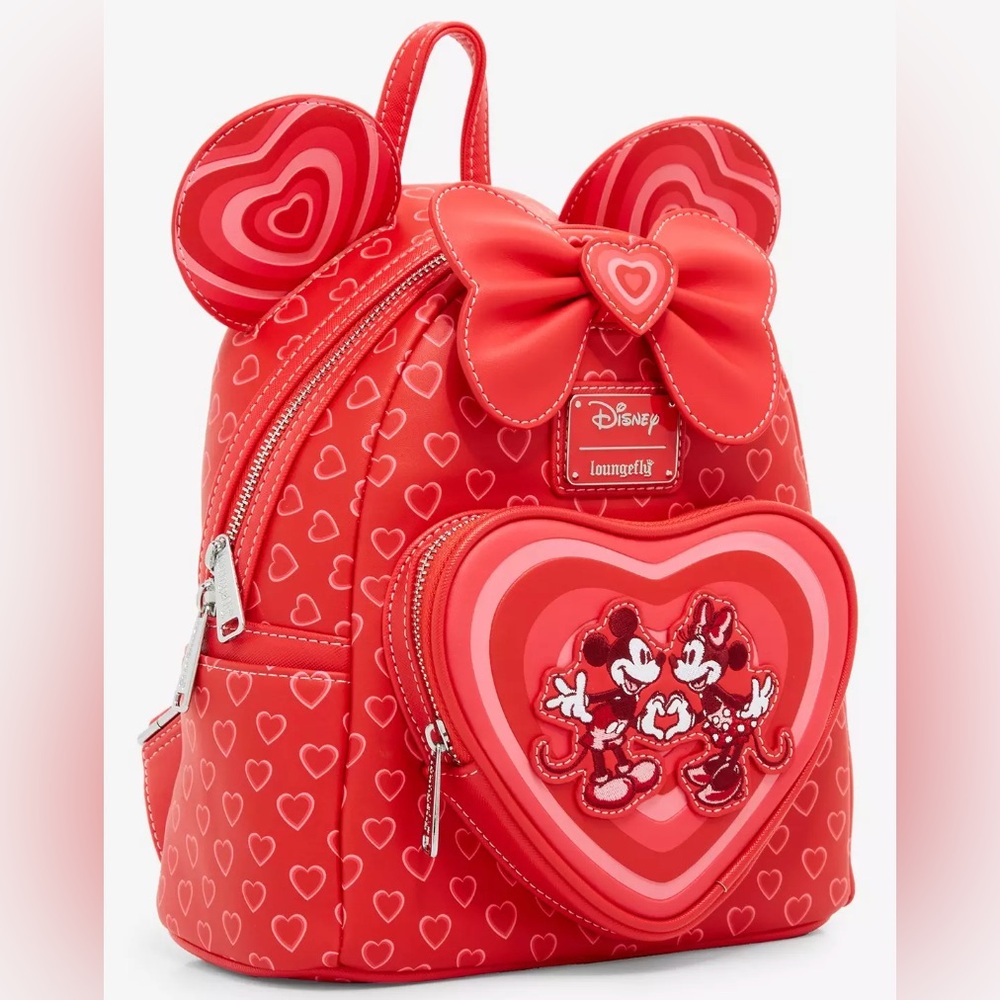 Boxlunch Exclusive Mickey Minnie Loungefly
